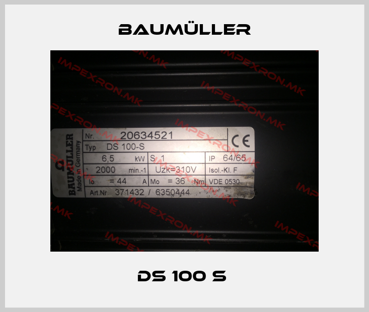 Baumüller-DS 100 S price