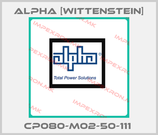 Alpha [Wittenstein]-CP080-M02-50-111 price