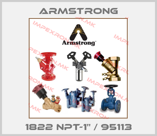 Armstrong-1822 NPT-1" / 95113price