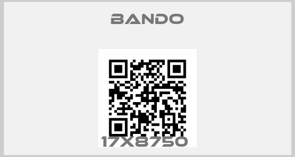 Bando-17x8750 price