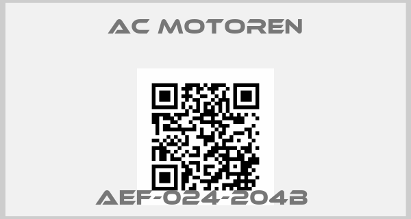 AC Motoren-AEF-024-204B price