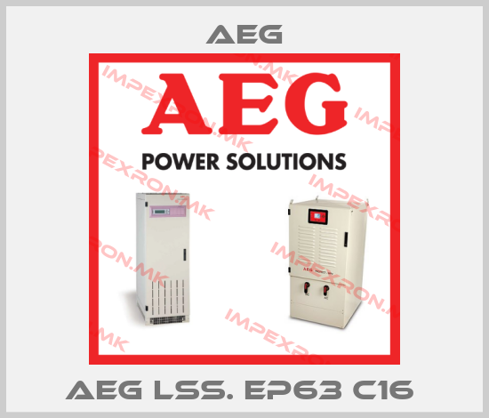 AEG-AEG LSS. EP63 C16 price