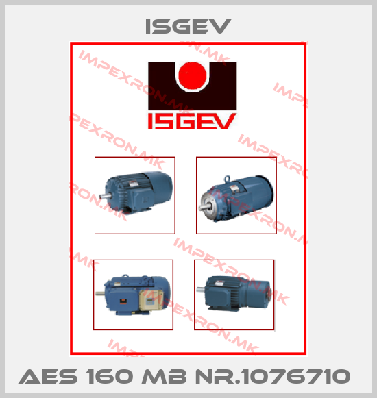 Isgev-AES 160 MB NR.1076710 price