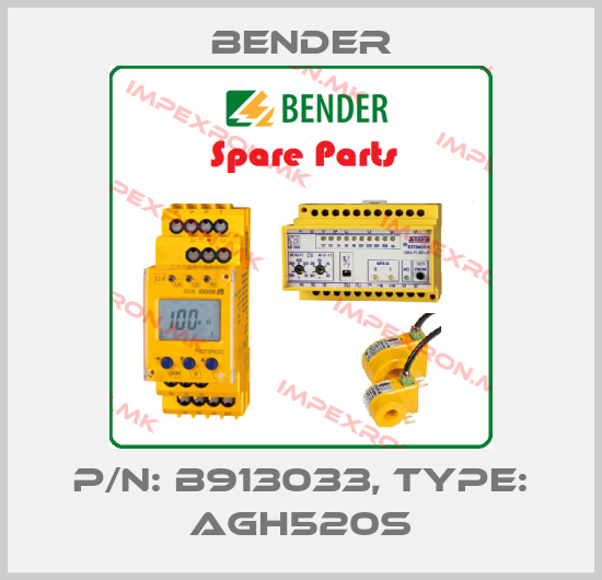 Bender-p/n: B913033, Type: AGH520Sprice