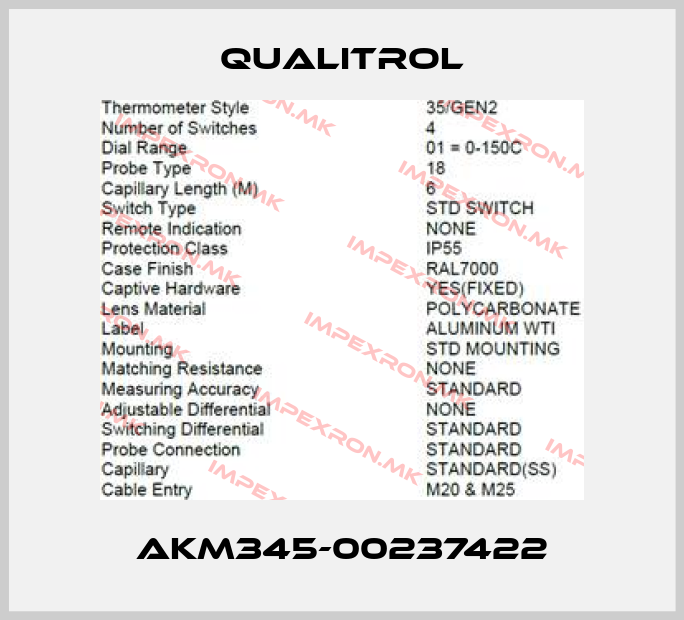 Qualitrol-AKM345-00237422price