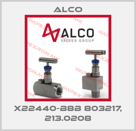 Alco-X22440-B8B 803217, 213.0208price