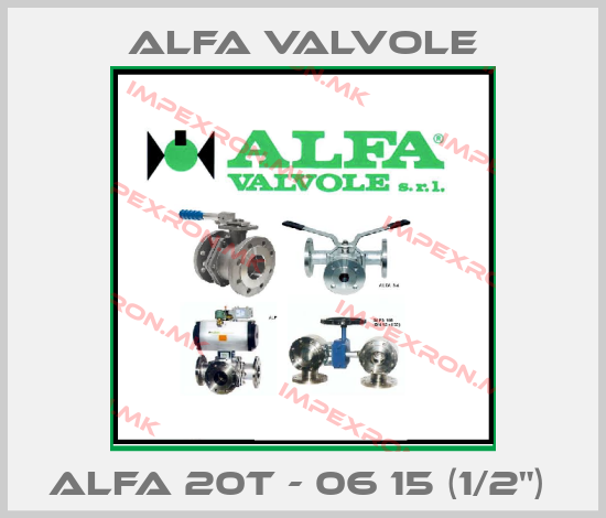 Alfa Valvole-ALFA 20T - 06 15 (1/2") price