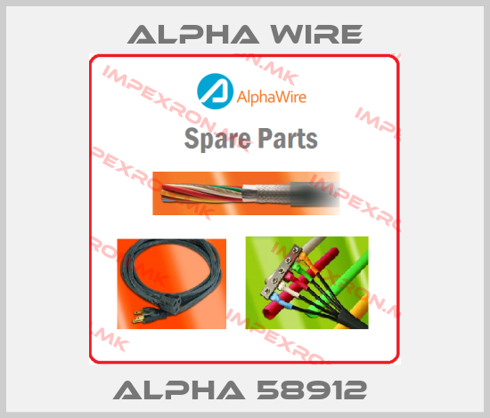 Alpha Wire-ALPHA 58912 price