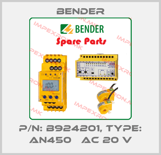Bender-p/n: B924201, Type: AN450   AC 20 Vprice