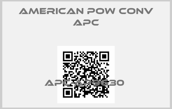 American Pow Conv APC-APC-AP9630 price