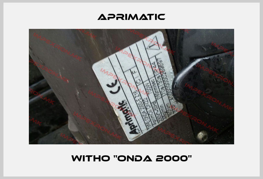 Aprimatic-WITHO "ONDA 2000"price
