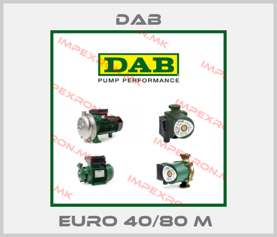 DAB-EURO 40/80 M price