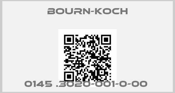 BOURN-KOCH-0145 .3020-001-0-00 price