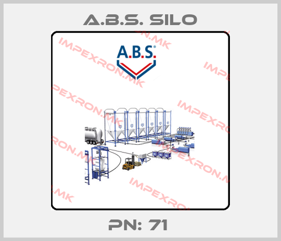 A.B.S. Silo-PN: 71 price