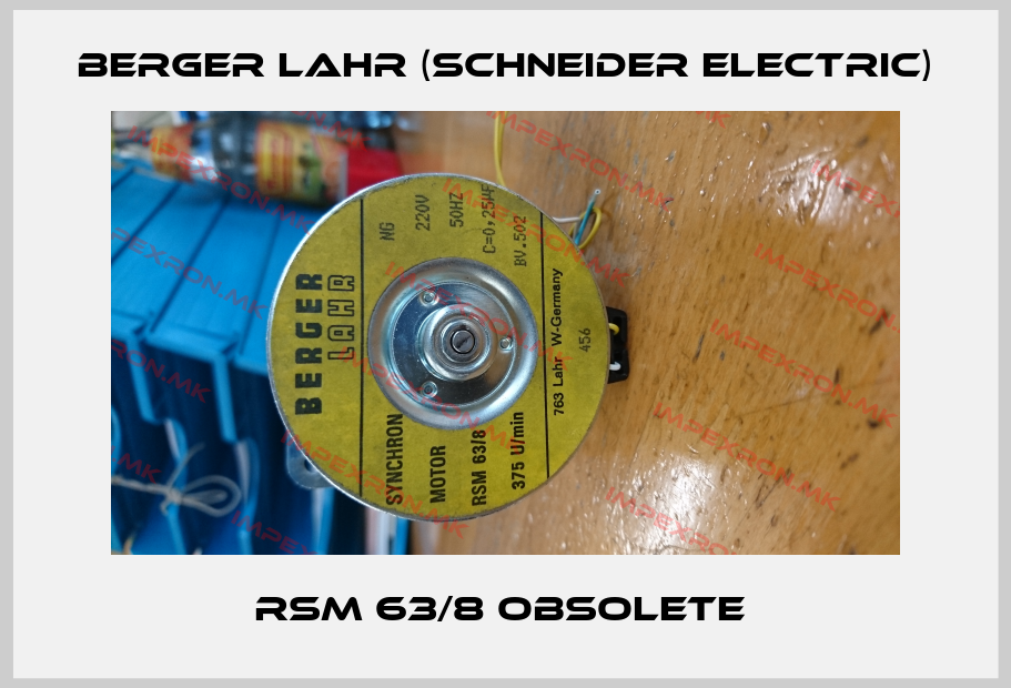 Berger Lahr (Schneider Electric)-RSM 63/8 obsolete price