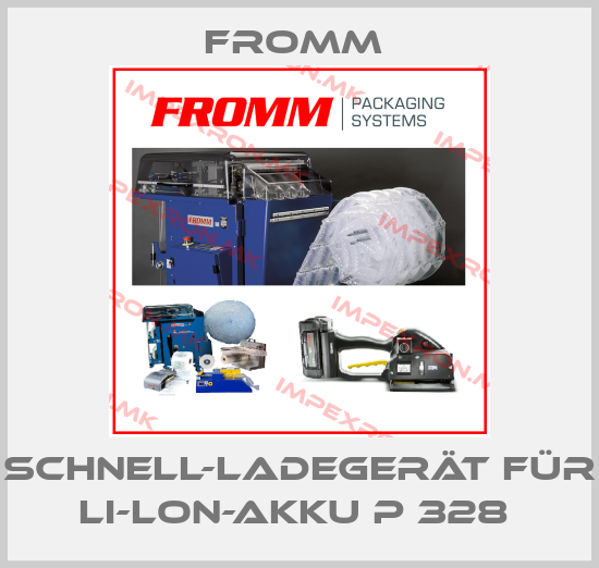 FROMM -Schnell-Ladegerät für Li-lon-Akku P 328 price
