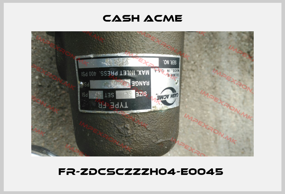 Cash Acme-FR-ZDCSCZZZH04-E0045 price