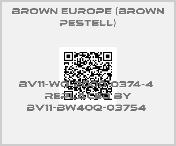 Brown Europe (Brown Pestell)-BV11-WO-2000-0374-4  REPLACED BY BV11-BW40Q-03754 price