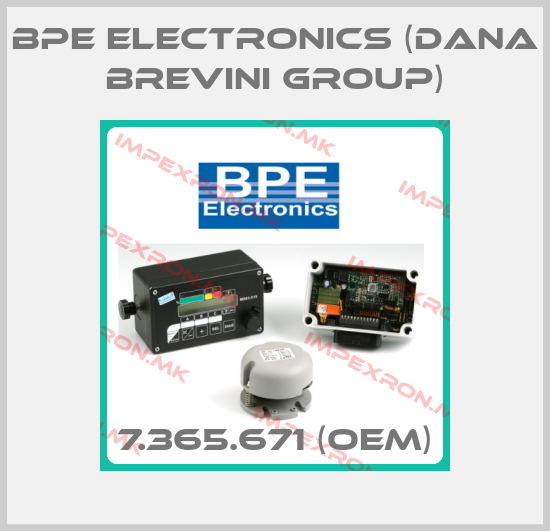 BPE Electronics (Dana Brevini Group)-7.365.671 (OEM)price