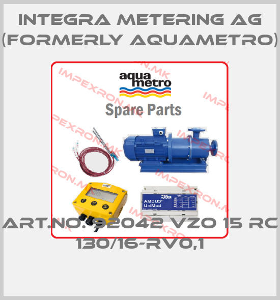Integra Metering AG (formerly Aquametro)-ART.NO. 92042 VZO 15 RC 130/16-RV0,1price