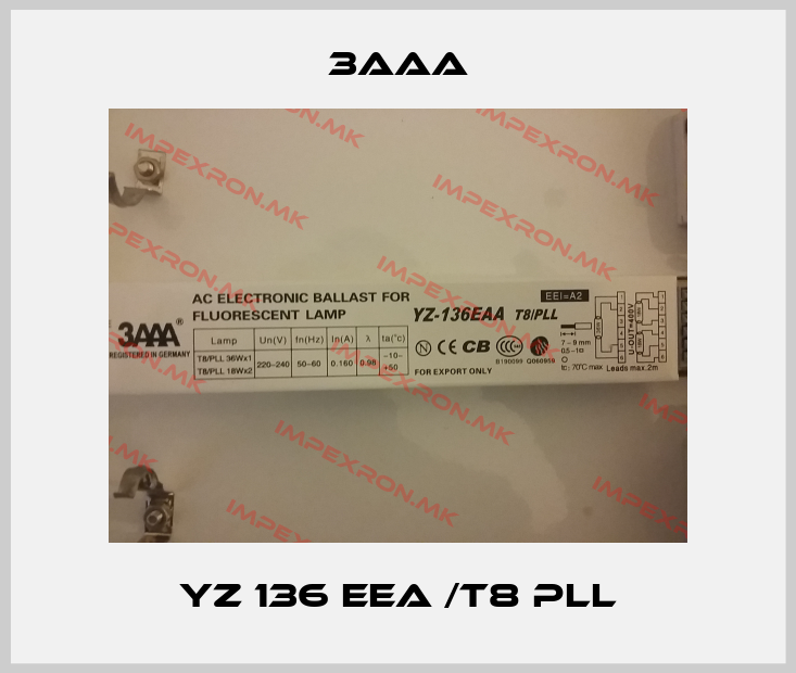 3AAA-YZ 136 EEA /T8 PLLprice