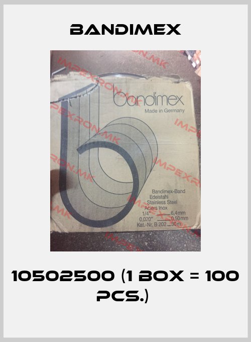 Bandimex-10502500 (1 Box = 100 pcs.) price