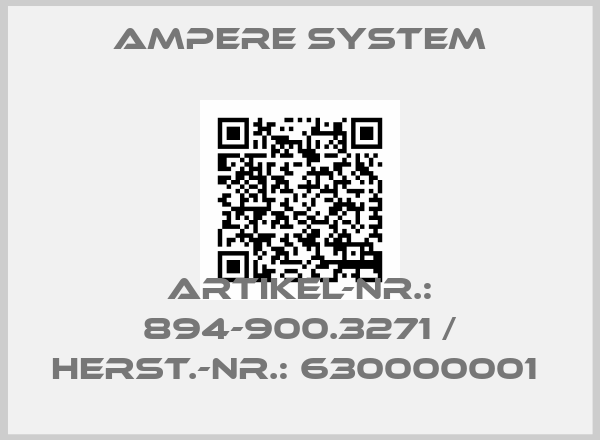 Ampere System-ARTIKEL-NR.: 894-900.3271 / HERST.-NR.: 630000001 price