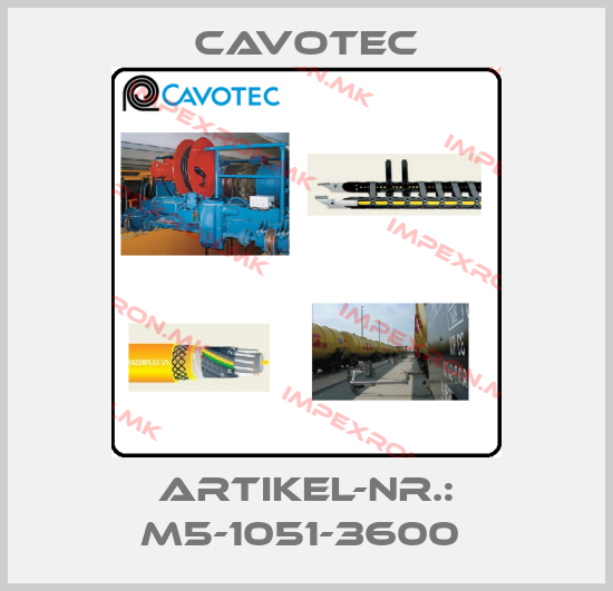 Cavotec-ARTIKEL-NR.: M5-1051-3600 price
