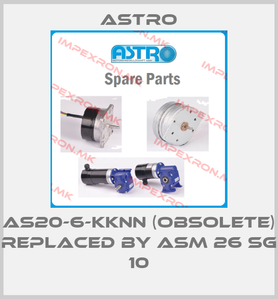 Astro-AS20-6-KKNN (OBSOLETE) replaced by ASM 26 SG 10 price