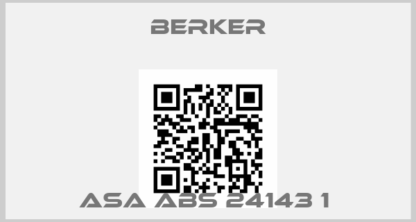 Berker-ASA ABS 24143 1 price