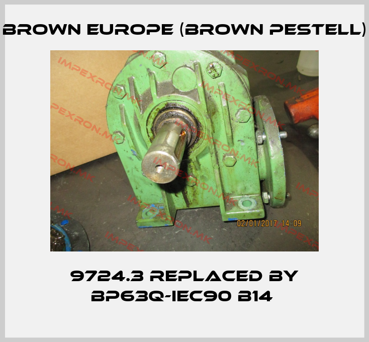 Brown Europe (Brown Pestell)-9724.3 REPLACED BY BP63Q-IEC90 B14 price