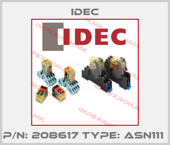 Idec-P/N: 208617 Type: ASN111 price