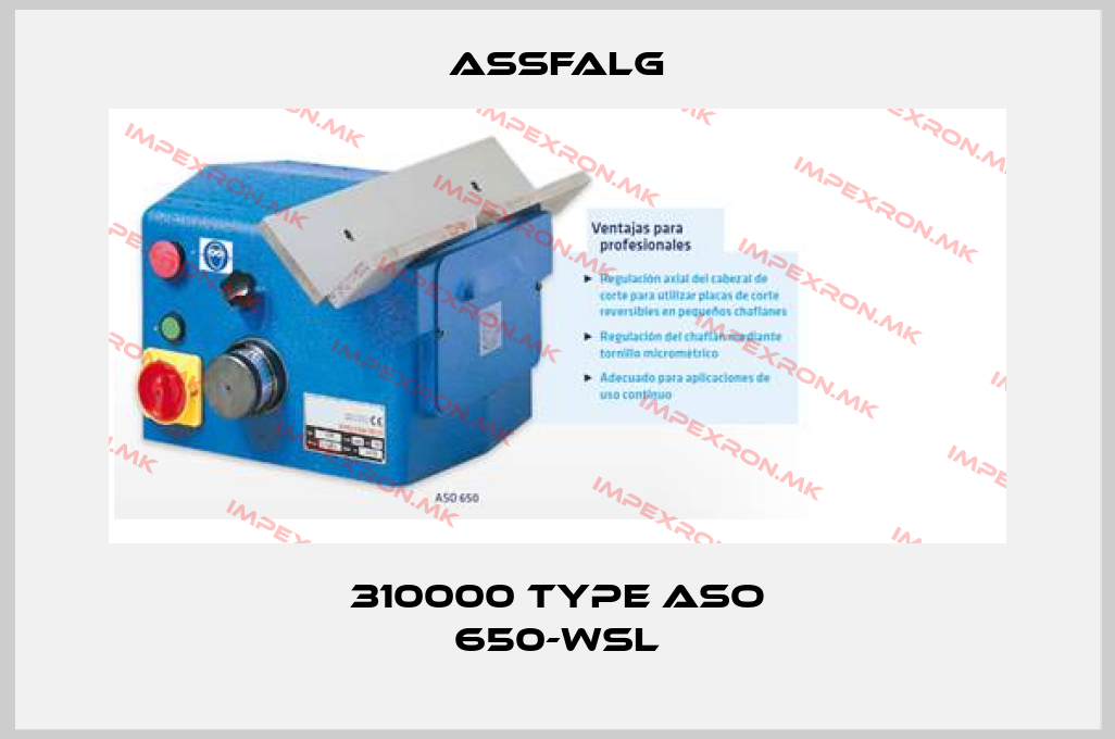 Assfalg-310000 Type ASO 650-WSLprice