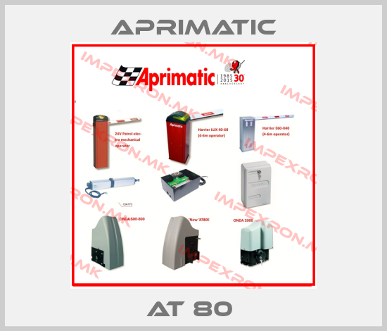 Aprimatic-AT 80 price