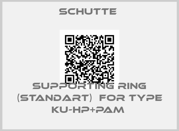 Schutte -Supporting ring (Standart)  for Type KU-HP+PAM price