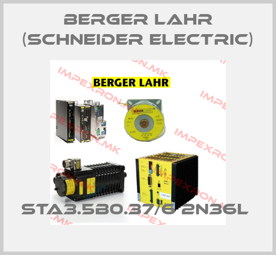 Berger Lahr (Schneider Electric)-STA3.5B0.37/6 2N36L price