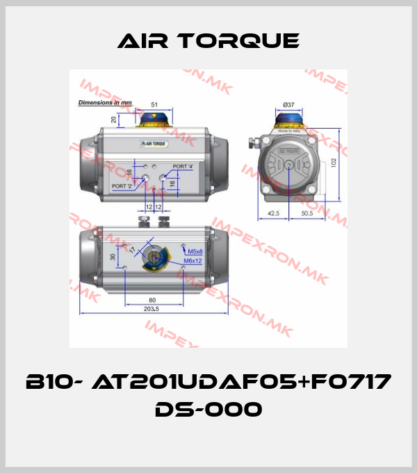 Air Torque-B10- AT201UDAF05+F0717 DS-000price