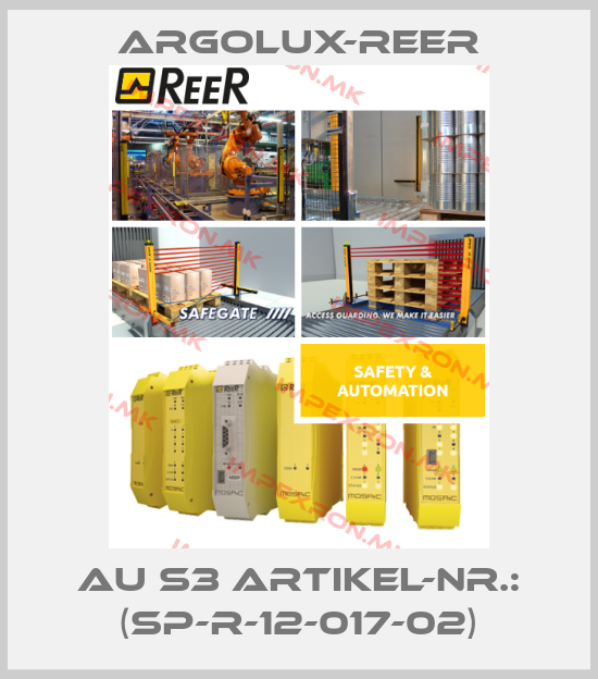 Argolux-Reer-AU S3 Artikel-Nr.: (SP-R-12-017-02)price