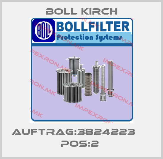 Boll Kirch-AUFTRAG:3824223      POS:2 price