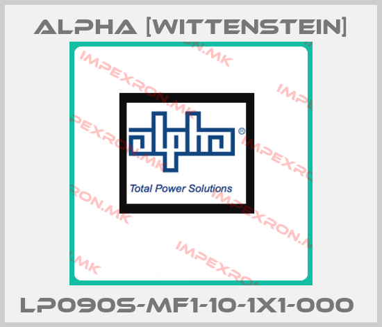 Alpha [Wittenstein]-LP090S-MF1-10-1x1-000 price
