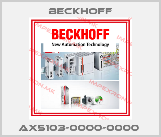 Beckhoff-AX5103-0000-0000 price