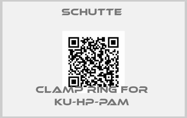 Schutte -Clamp ring FOR  KU-HP-PAM price