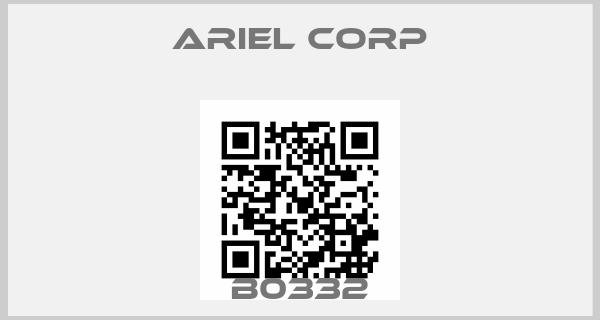 Ariel Corp-B0332price