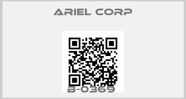 Ariel Corp-B-0369 price