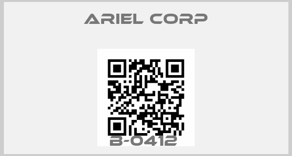 Ariel Corp-B-0412 price