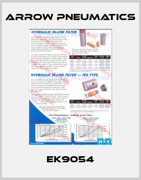 Arrow Pneumatics-EK9054price