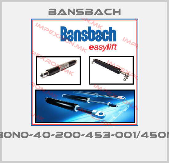 Bansbach-B0N0-40-200-453-001/450N price