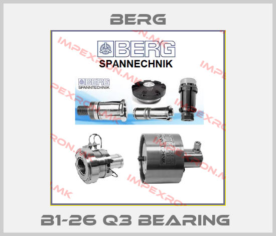 Berg-B1-26 Q3 BEARING price