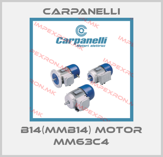 Carpanelli-B14(MMB14) MOTOR MM63C4price