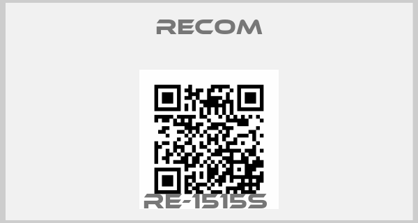 Recom-RE-1515S price